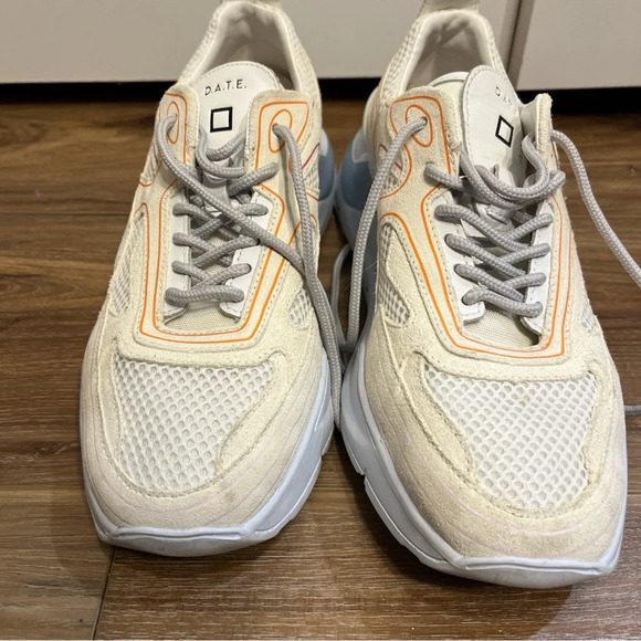 D.A.T.E Fuga Date Women's  Chunky Athletic Lace Up Sneakers Multicolor Size 8 - Picture 2 of 10